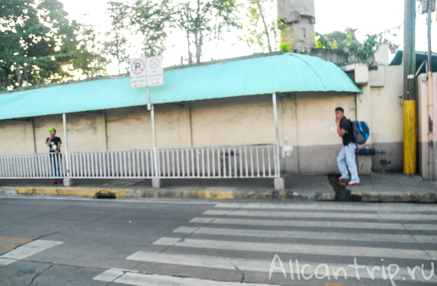 Дорога с 3 пирса на острове Себу