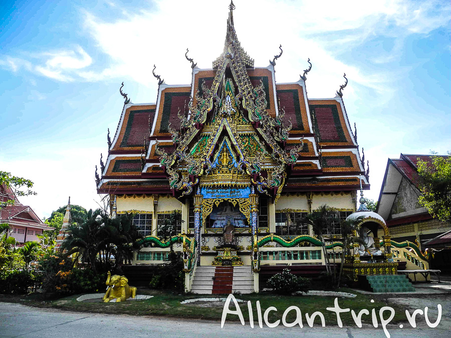 Wat Plai Laem на Самуи