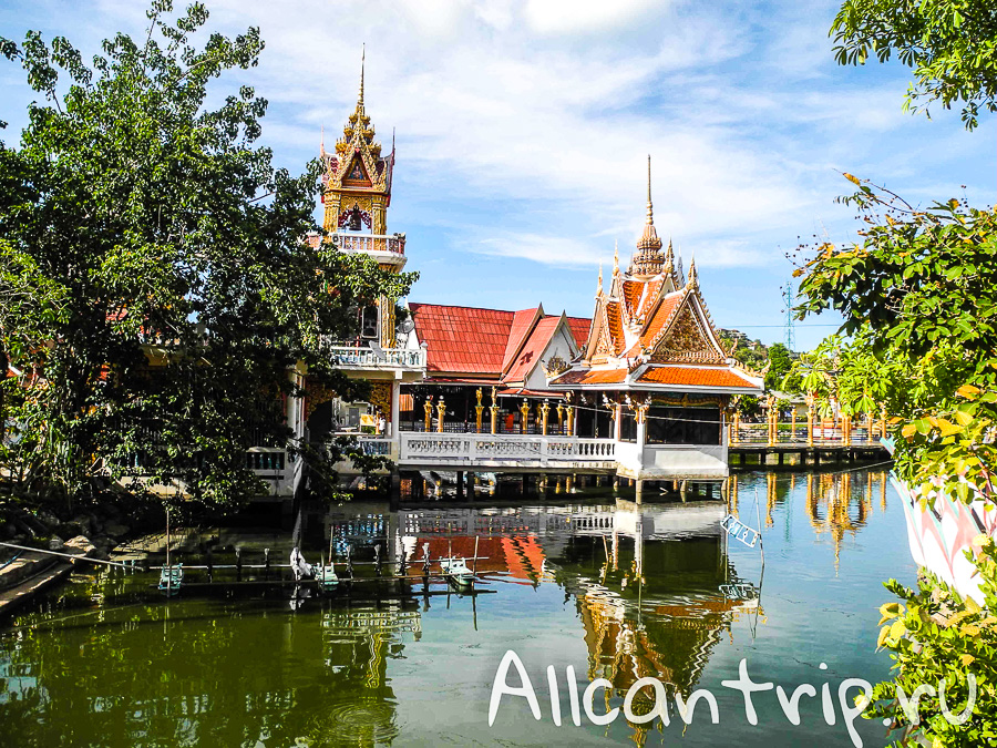 Wat Plai Laem на Самуи