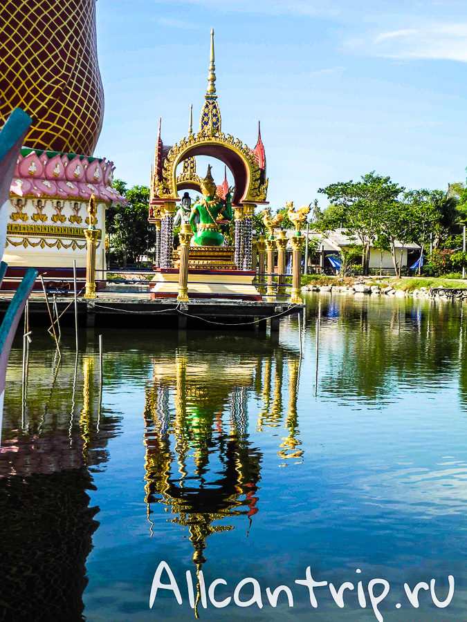 Wat Plai Laem на Самуи
