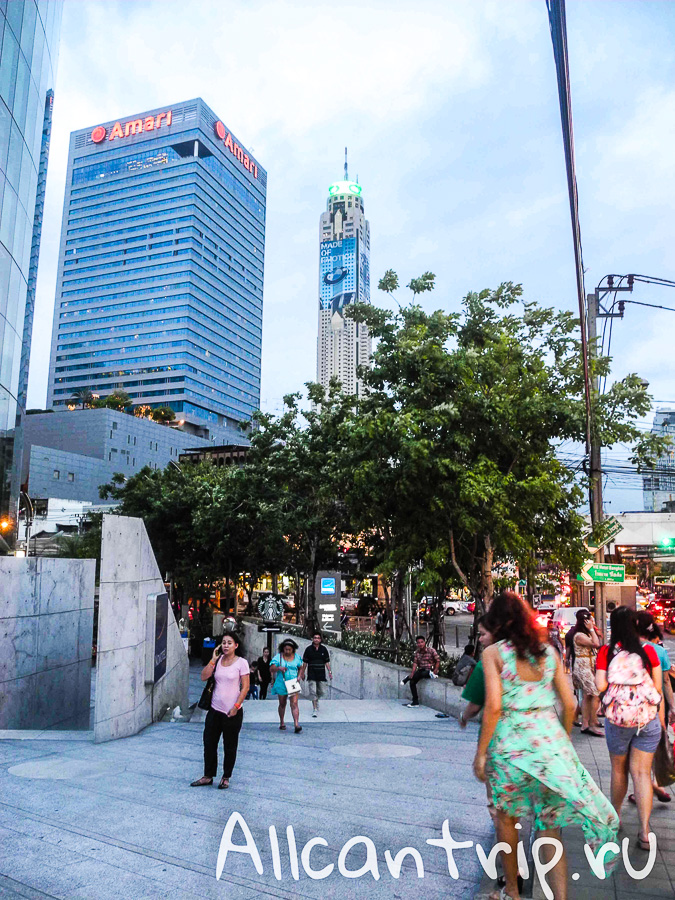 Байок Скай, Baiyoke Sky самый высокий отель в Бангкоке