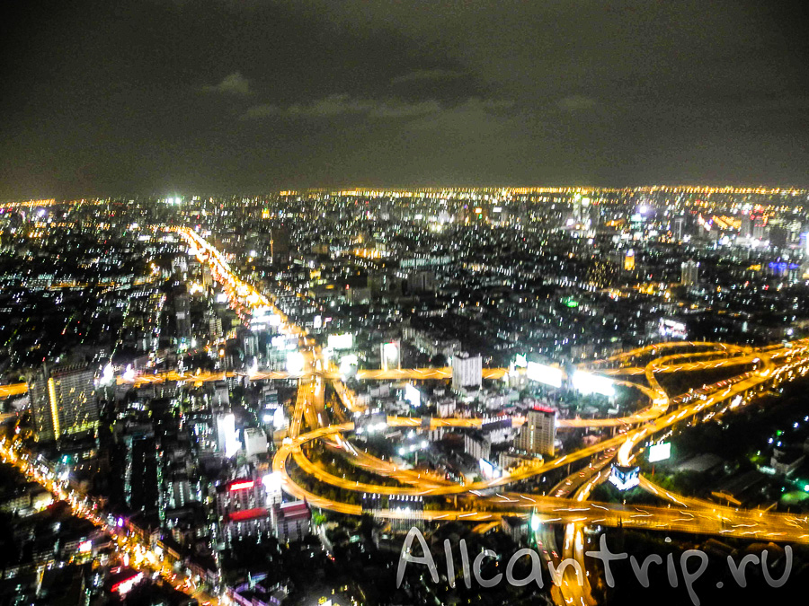 обзорная площадка Байок Скай, Baiyoke Sky самый высокий отель в Бангкоке