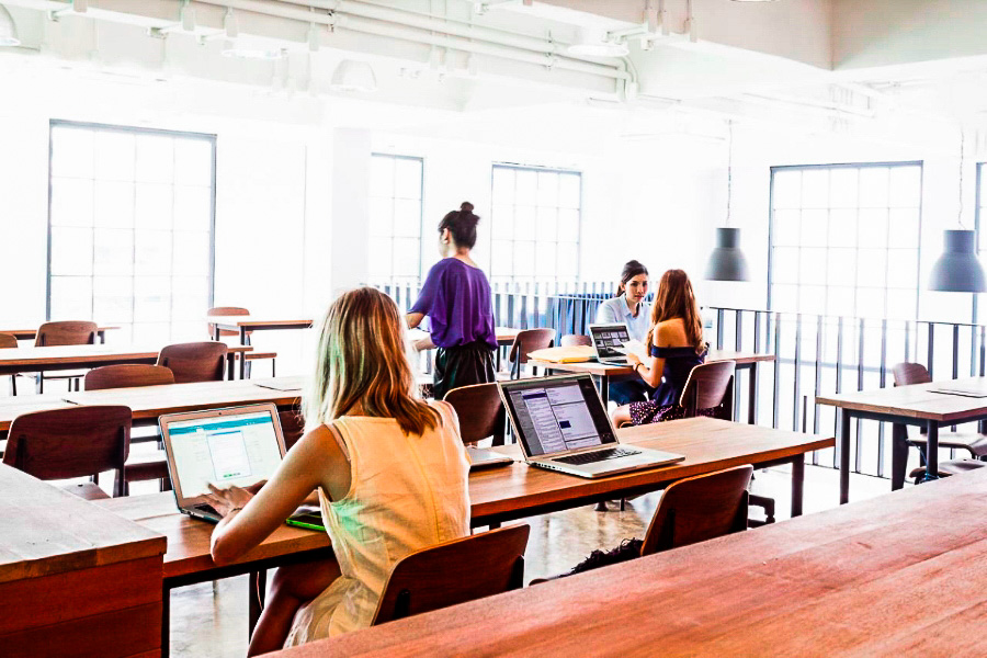 Зона коворкинга