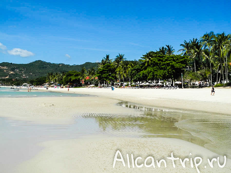 Пляж Chaweng на Самуи