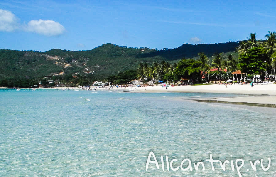 Пляж Chaweng на Самуи