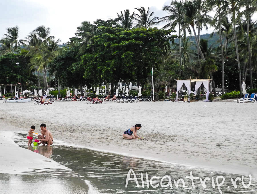 Пляж Chaweng Samui