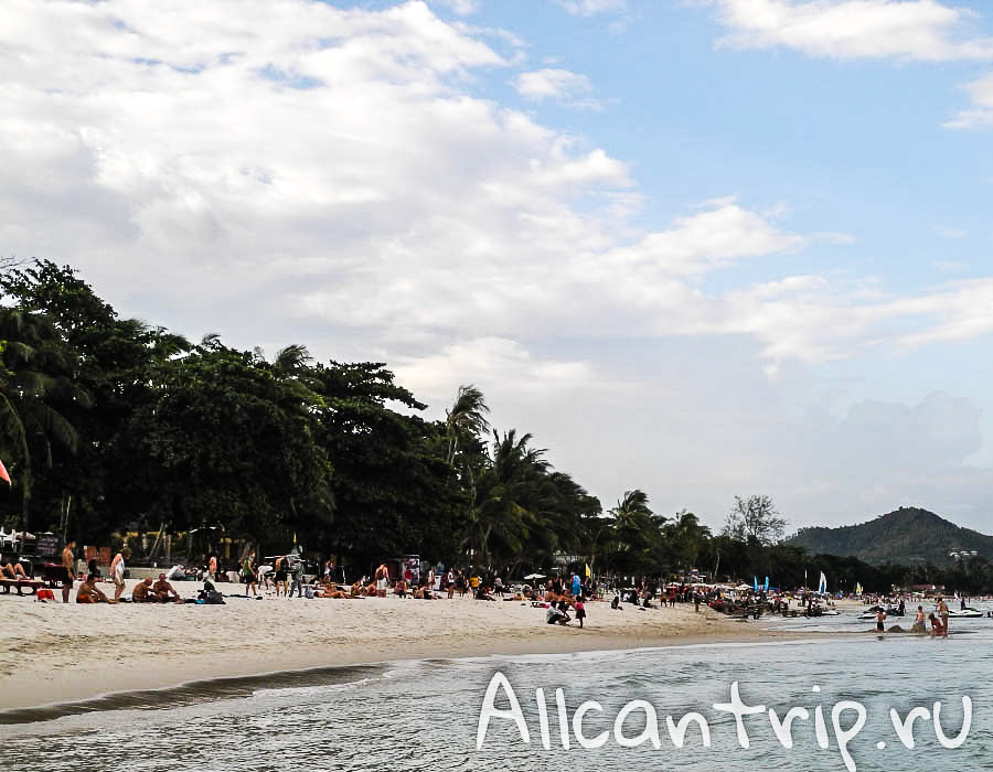 Пляж Chaweng Samui