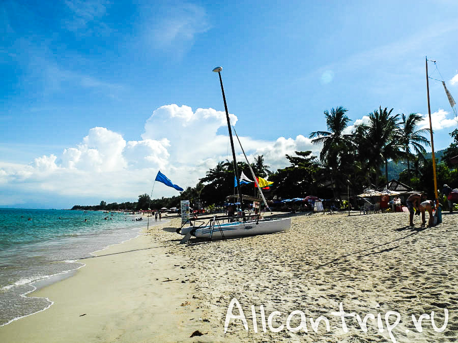 Пляж Ламаи на Самуи