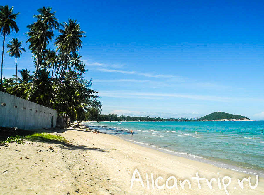 Пляж Липа Ной на Самуи