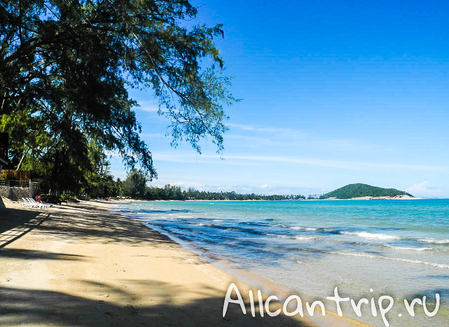 Пляж Самуи Липа Ной 