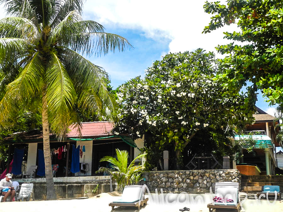 Берег пляжа Маенам Самуи