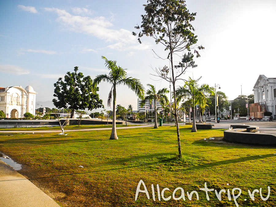 на улице города Ипох, Малайзия