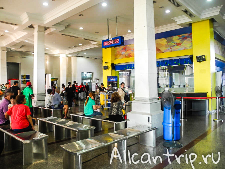 Вокзал города Ипох