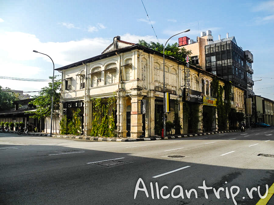 на улице города Ипох