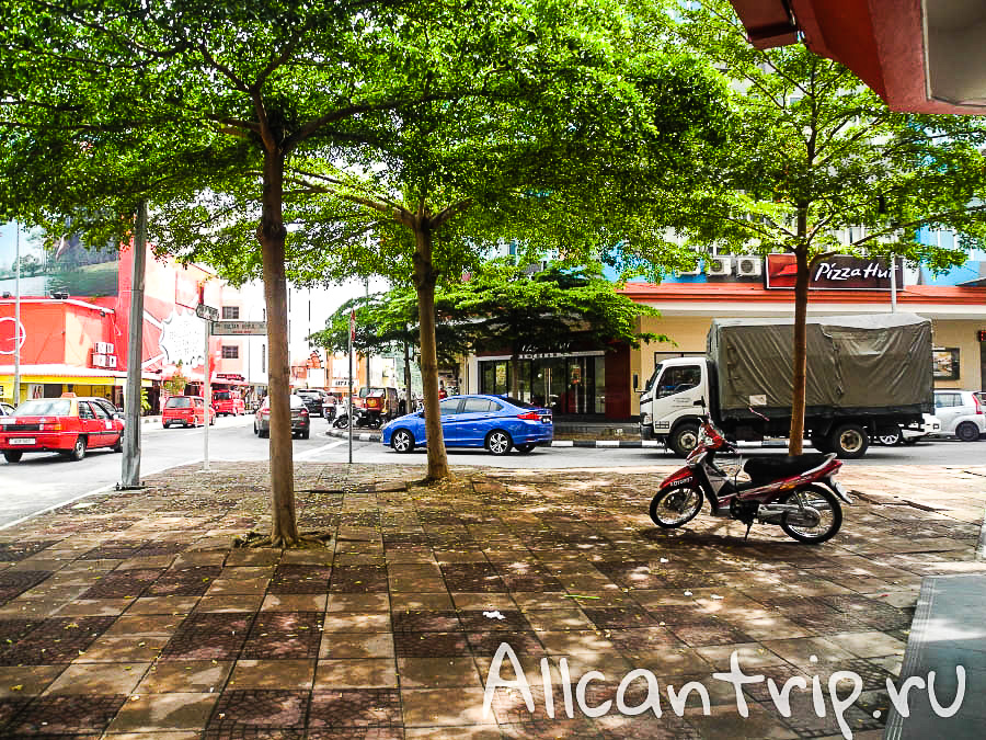 на улице малайского города Ипох