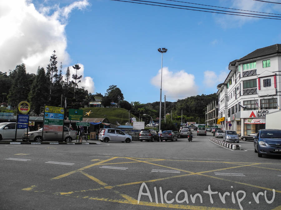 Улица в Cameron Highlands