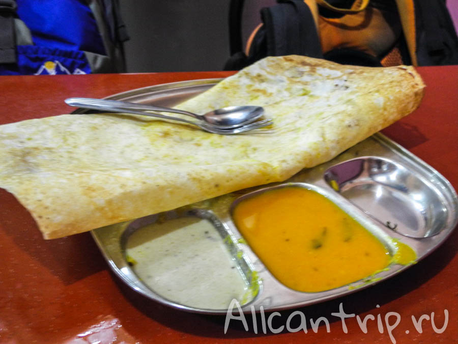 Индийская еда в Малайзии