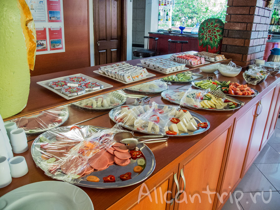 ozcan hotel завтрак