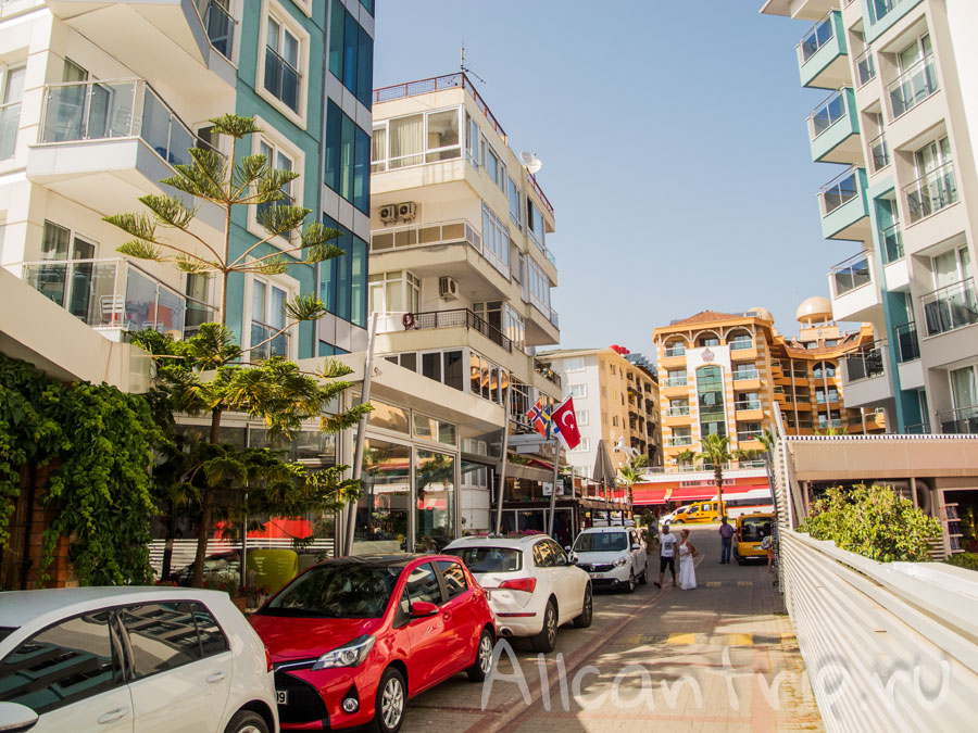 город Алания в красках