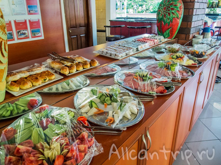 завтрак ozcan hotel алания турция