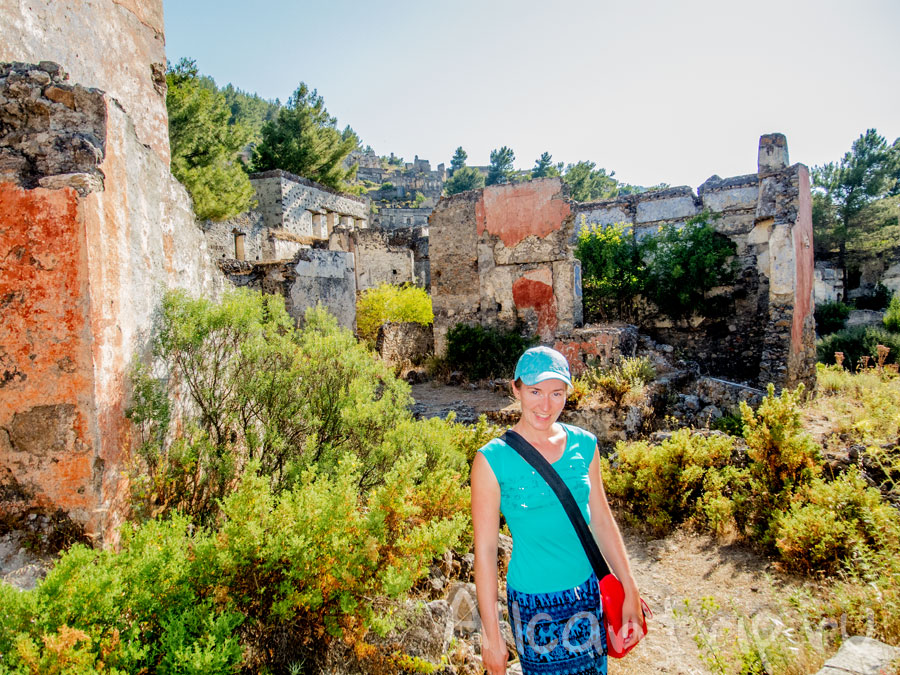 древний покинутый город фетхие