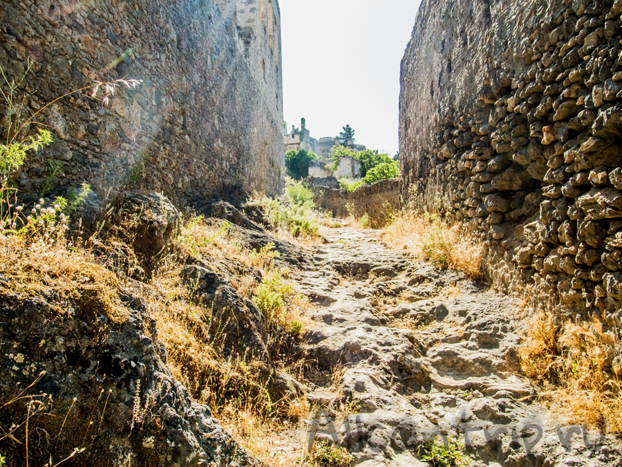 древний покинутый город фетхие