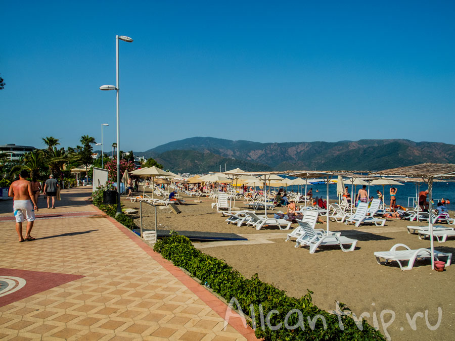 фото пляжа мармарис