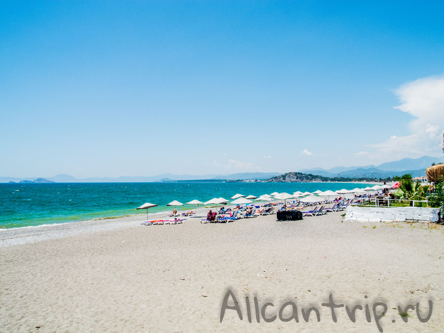 пляж фетхие чалыш