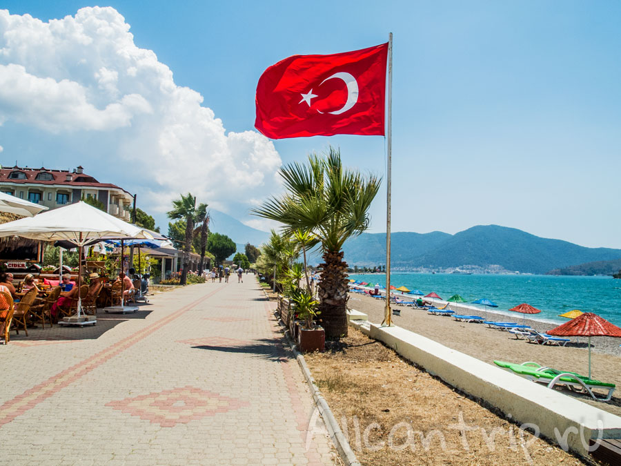 на улицах фетхие