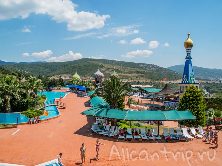 крупнейший аквапарк Турции