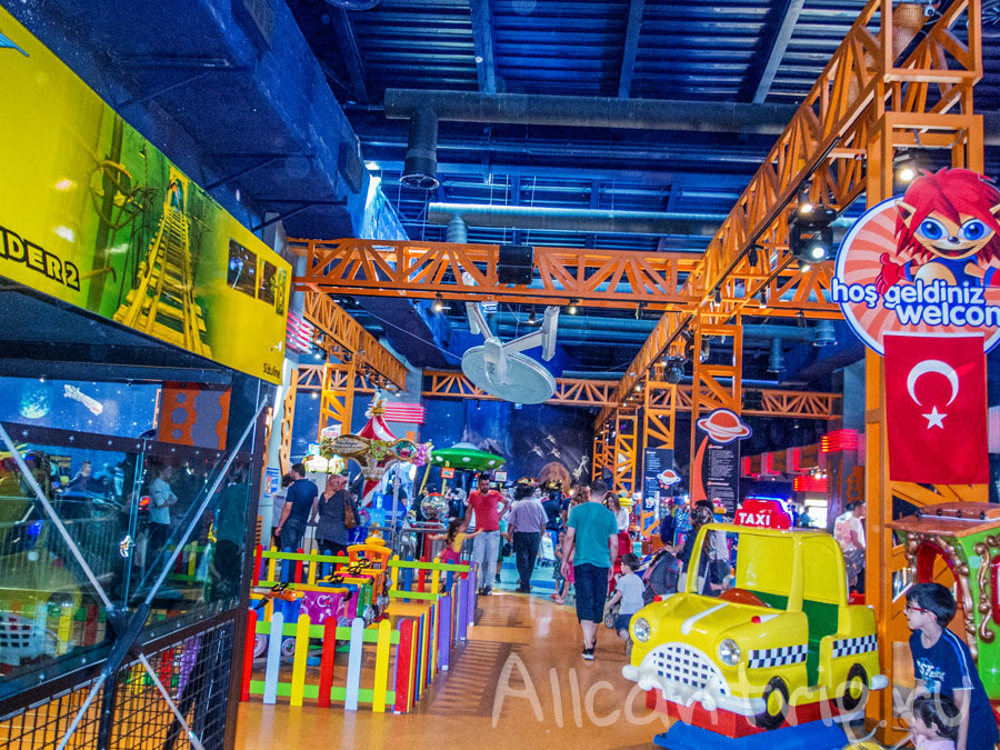 Аттракционы в ТЦ Forum Istanbul