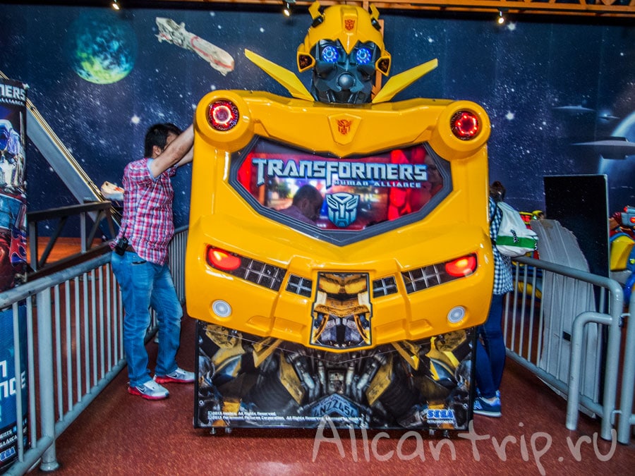 Аттракционы в ТЦ Forum Istanbul