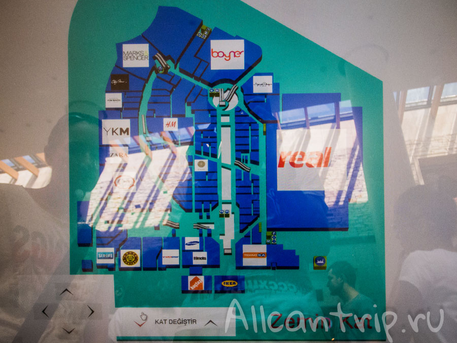 Схема ТЦ Forum Istanbul