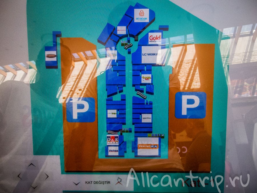 Схема ТЦ Forum Istanbul