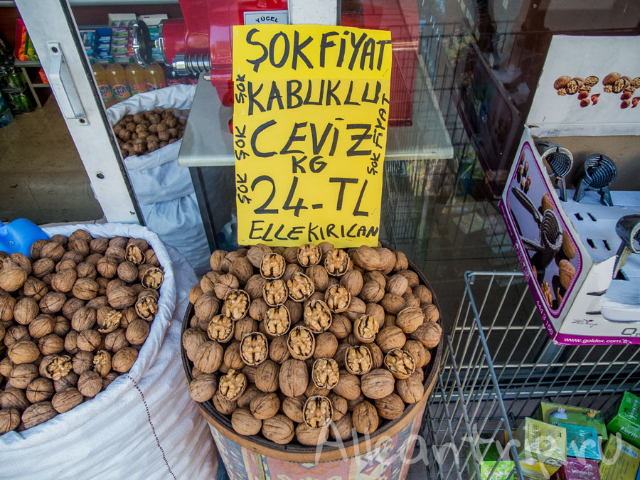 грецкие орехи в Турции