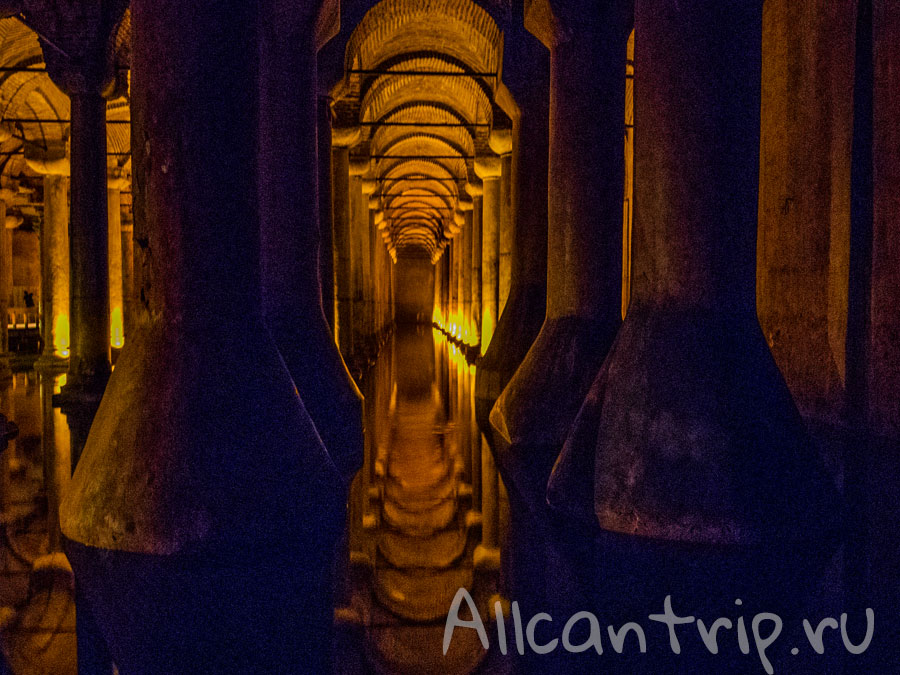 коридоры цистерны базилики