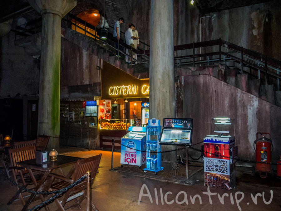 подземное хранилище воды в стамбуле