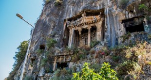 ликийские гробницы в фетхие