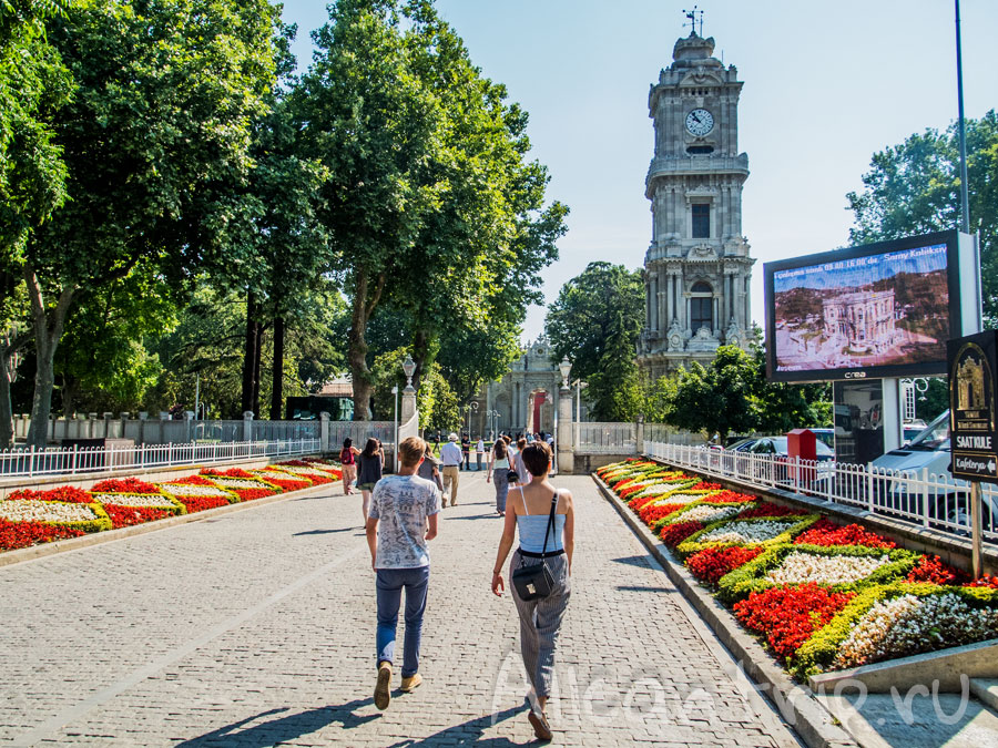 дворец долмабахче фото