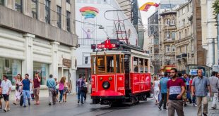 улица истикляль трамвайчик