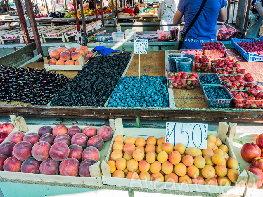 продуктовый рынок в белграде