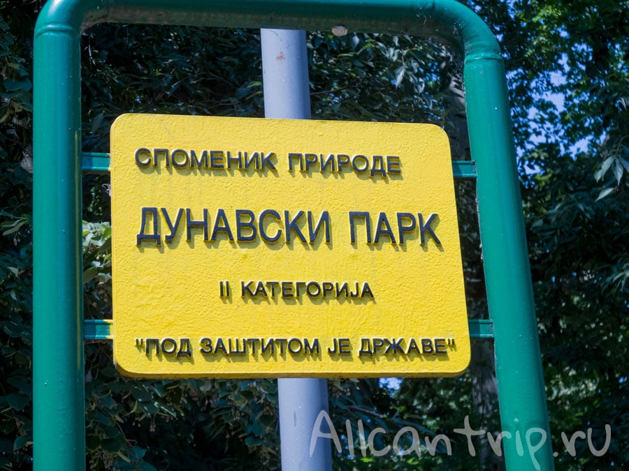 дунайский парк нови сад