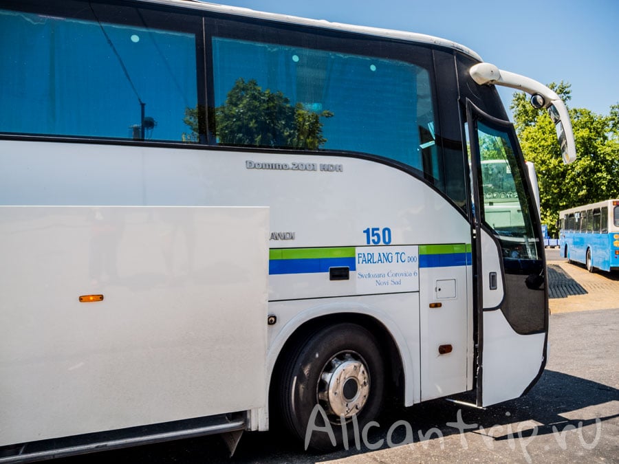 автобус в нови саде