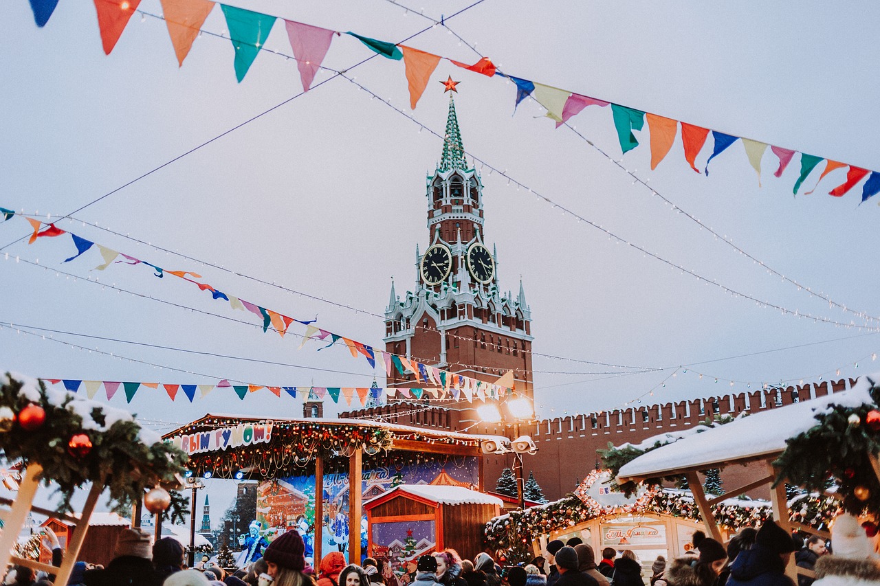 новый год в москве