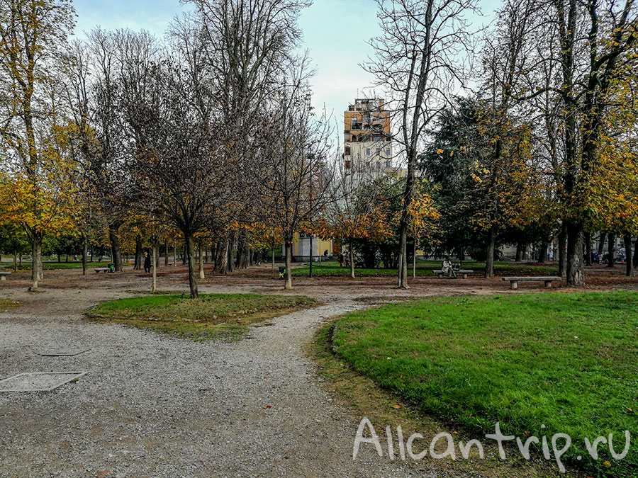 Indro Montanelli Park в милане