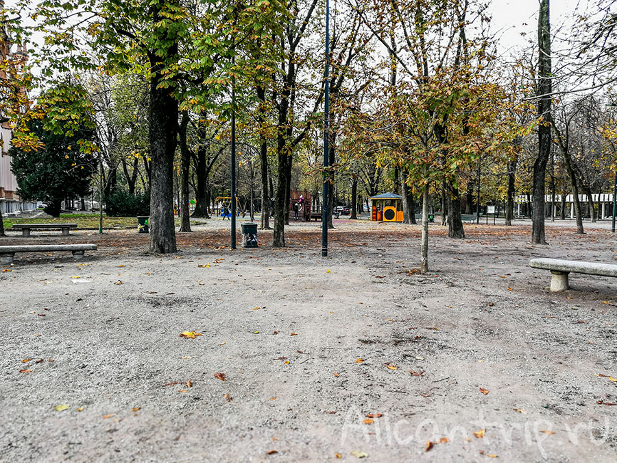 парк в милане