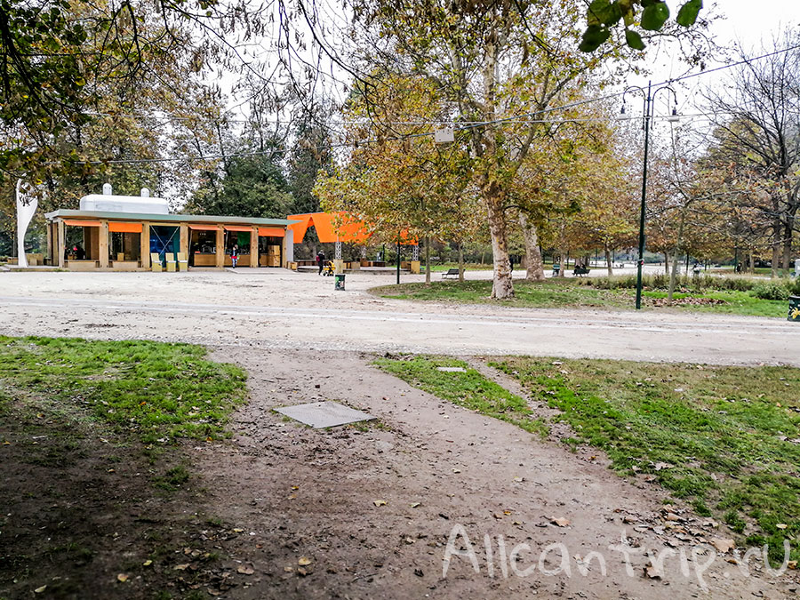 парк Семпионе в Милане