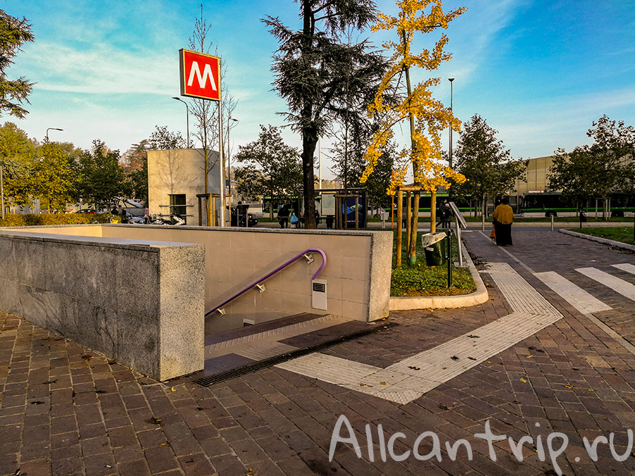 метро в милане