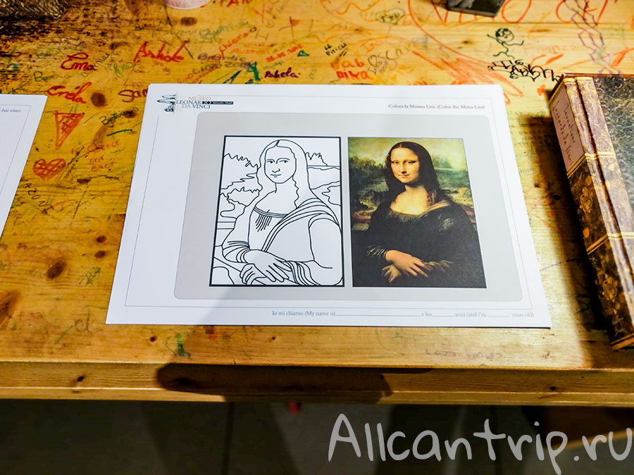 музей да винчи Флоренция