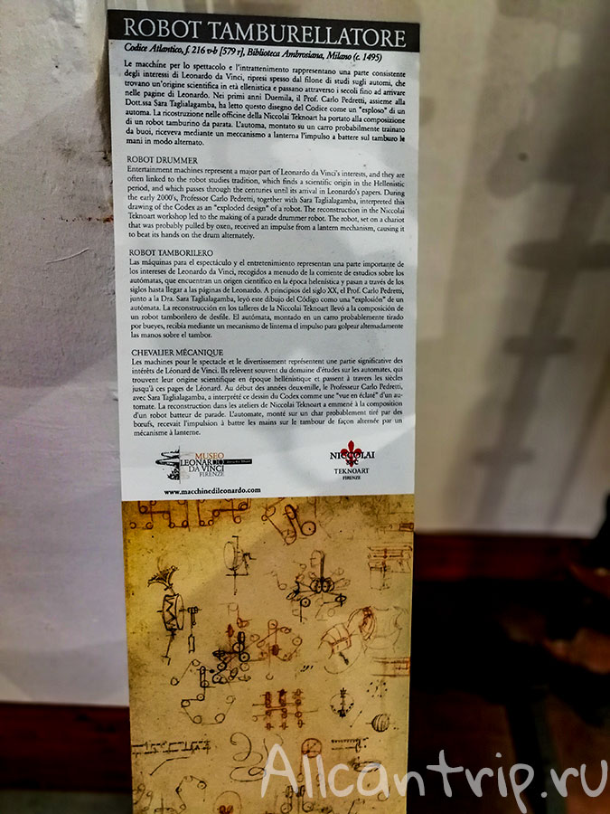 музей Леонардо да Винчи